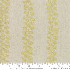 Mochi Linen By Moda - Linen/Gold